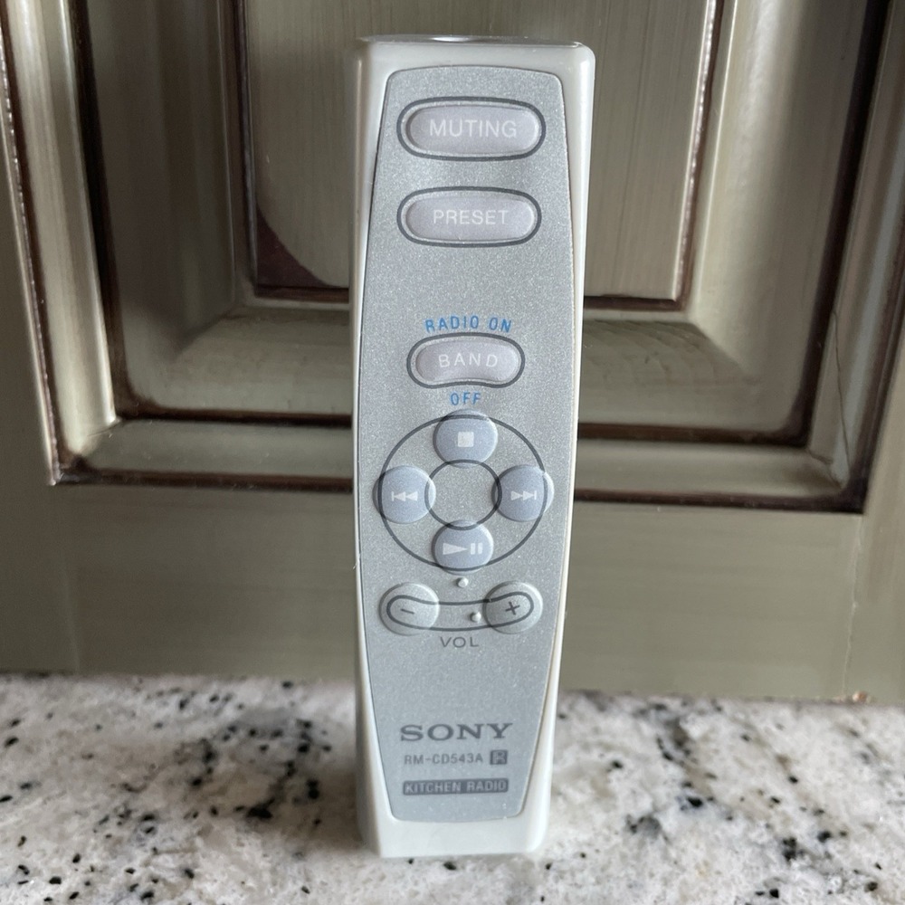 Sony RM-CD543A2 Original Remote Control For Sony ICF-CD553RM Kitchen Radio